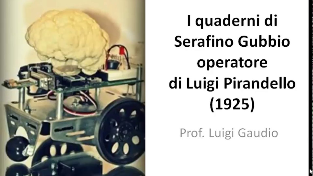 I quaderni di Serafino Gubbio operatore YouTube I quaderni di Serafino Gubbio operatore YouTube
