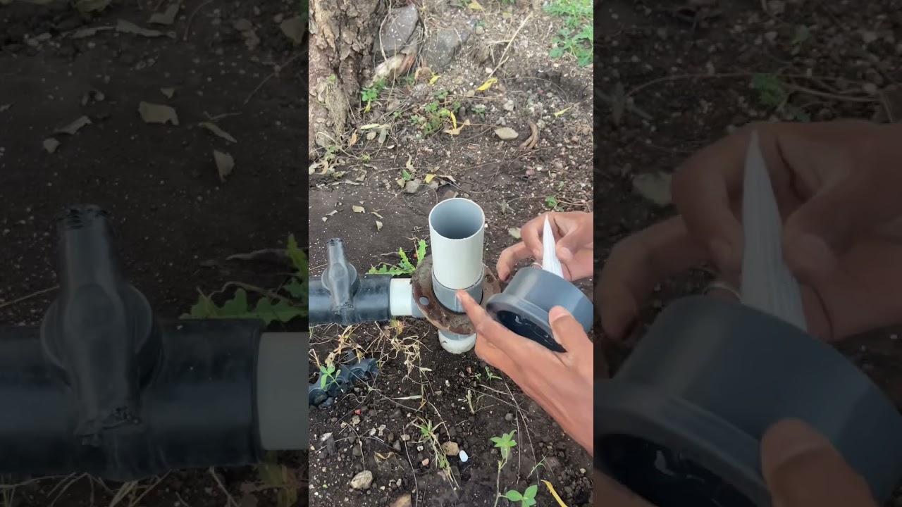 Telpis johind | solution cuplar | 2.5 inch telpis | pipes johind | farming ideas 