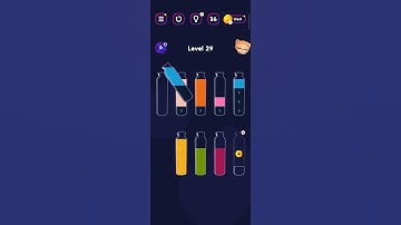 Get color level 29 | Mobile Game |#shorts #bottle #color #game