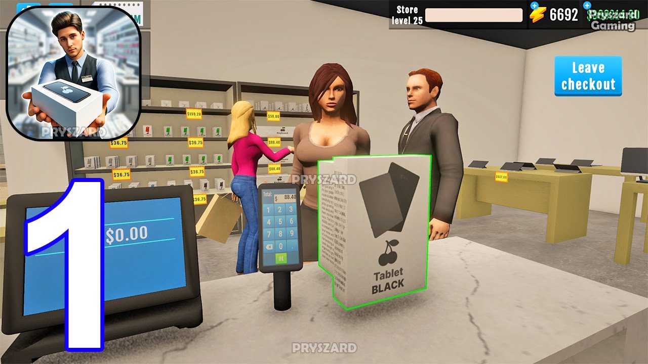 Electronics Store Simulator 3D - Gameplay Walkthrough Part 1 Electronic Store Simulator Manager