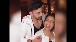 Nehakakkar | Himansh Kohli Cute Kissing Video