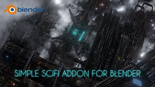 Simple Scifi | Blender Short CGI Movie Test