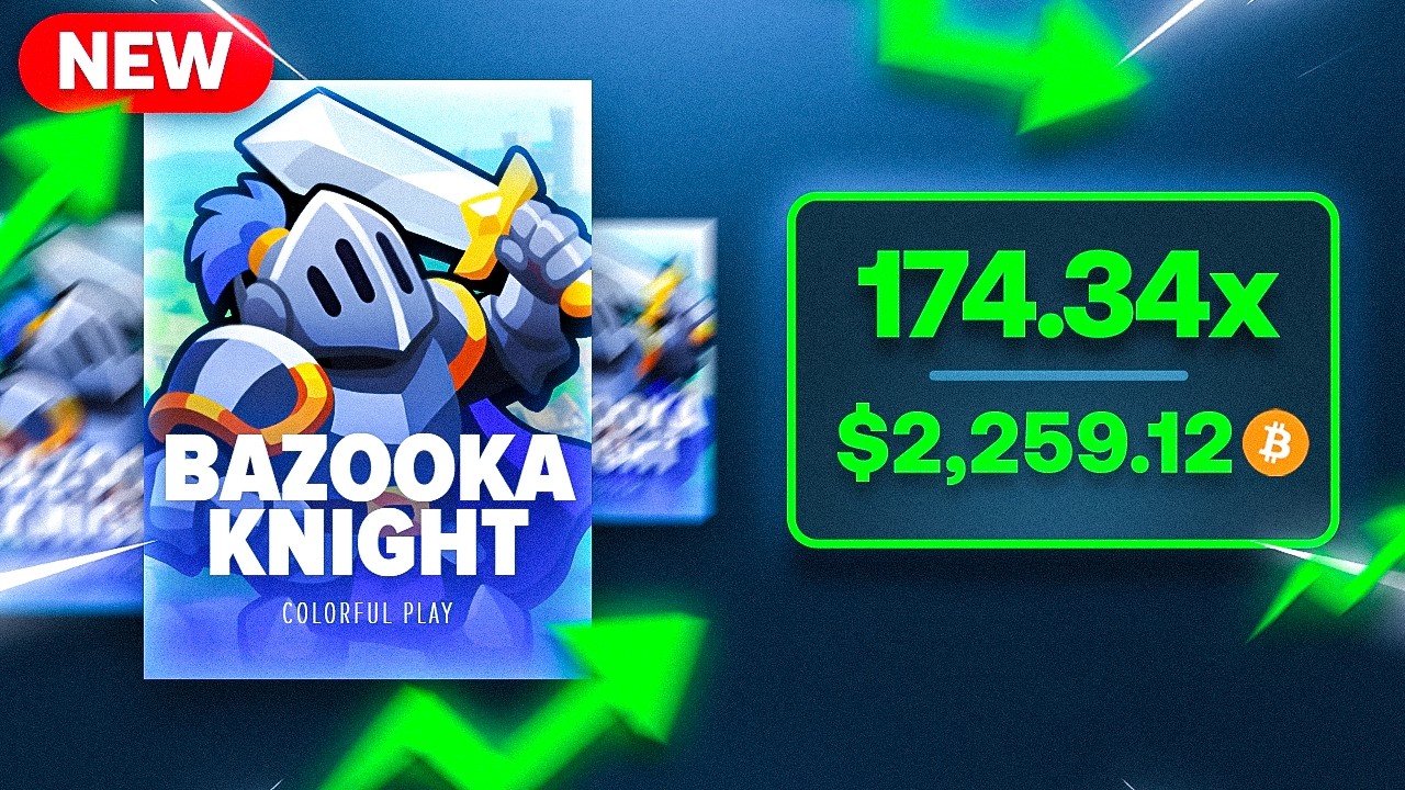 I WON HUGE ON *BAZOOKA KNIGHT* !