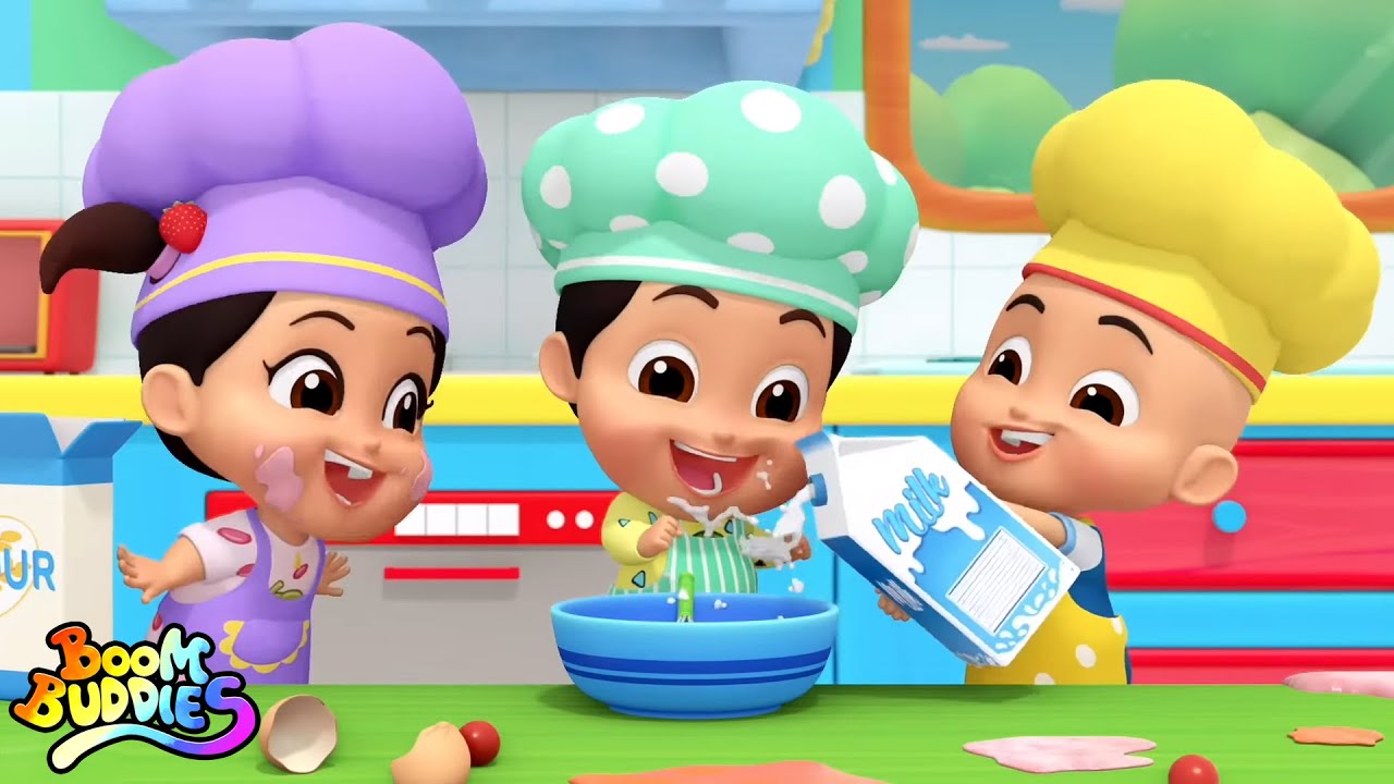Pat a Cake Song, केक बनाओ, Baking Song for Kids and Nursery Rhymes