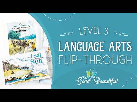 Language Arts Level 3 Flip Through | The Good and the Beautiful