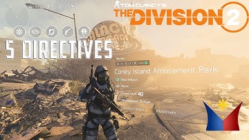 The Division 2 Coney Island Amusment Park on Heroic with 5 directives