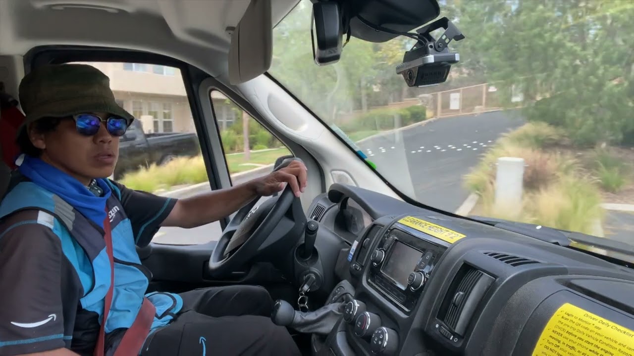 Driving On A Daily Basis Is A Challenge Amazon Delivery Driver Ride