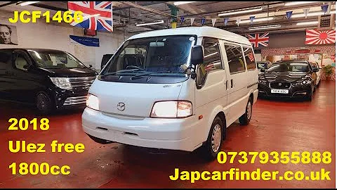 (jcf1466) 2018 model Mazda Bongo 1.8 Automatic Van Camper Ulez free  @japcarfinder ​
