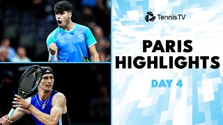 Alcaraz Battles Humbert; Zverev & Fils Clash | Paris 2024 Day 4 Highlights