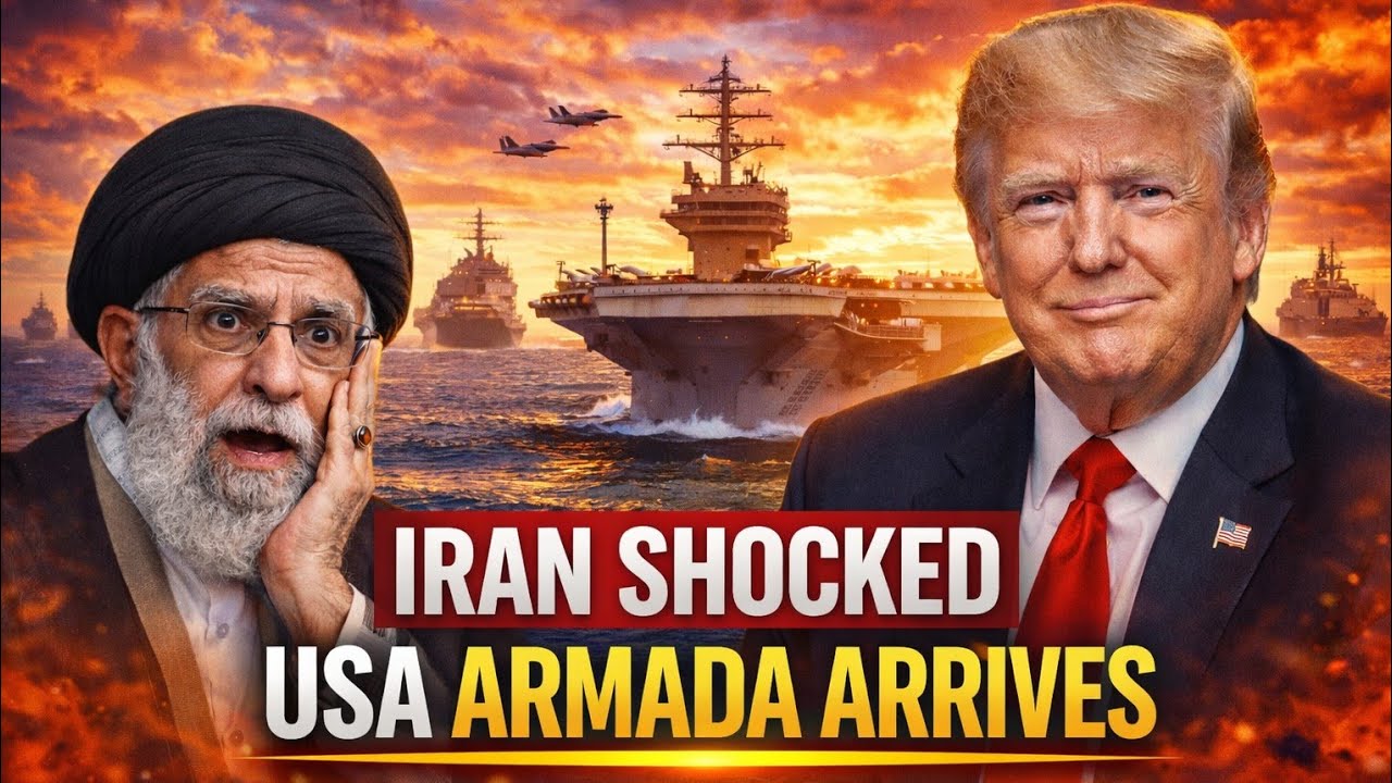 US Armada Moves In — Iran’s Leadership Under Extreme Pressure