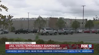 Jail Visits Temporarily Suspended