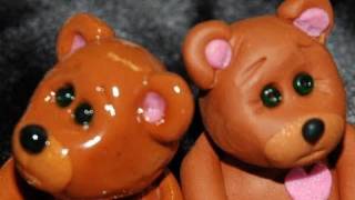 Teddy Bear. How to Make a Polymer Clay Teddy Bear by GOI
