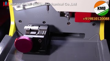 KMD How to calibrate automobile key clamp on SEC E9 automatic key cutting machine 1