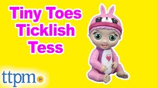 Ticklish Tess for sale online Playmates Toys Tiny Toes Interactive Doll 