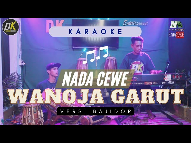 KARAOKE WANOJA GARUT NADA CEWE - JAJANG LEOR | NB KARAOKE class=