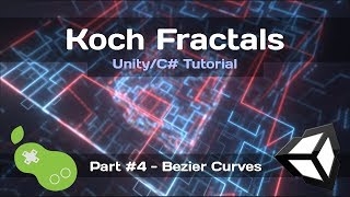 Koch Fractals - Unity/C# Tutorial [Part 4 - Bezier Curves]