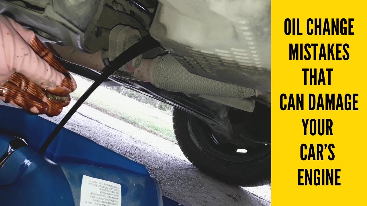 Oil Change Mistakes That Can Damage Your Car's Engine - YouTube