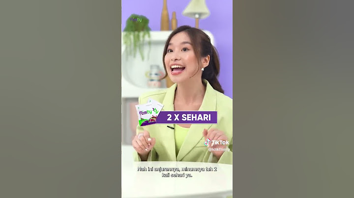 Ini Aturan Minum Flimty yang Benar