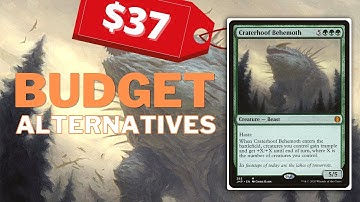 Budget Alternatives to Craterhoof Behemoth | EDH | triplemangothreat