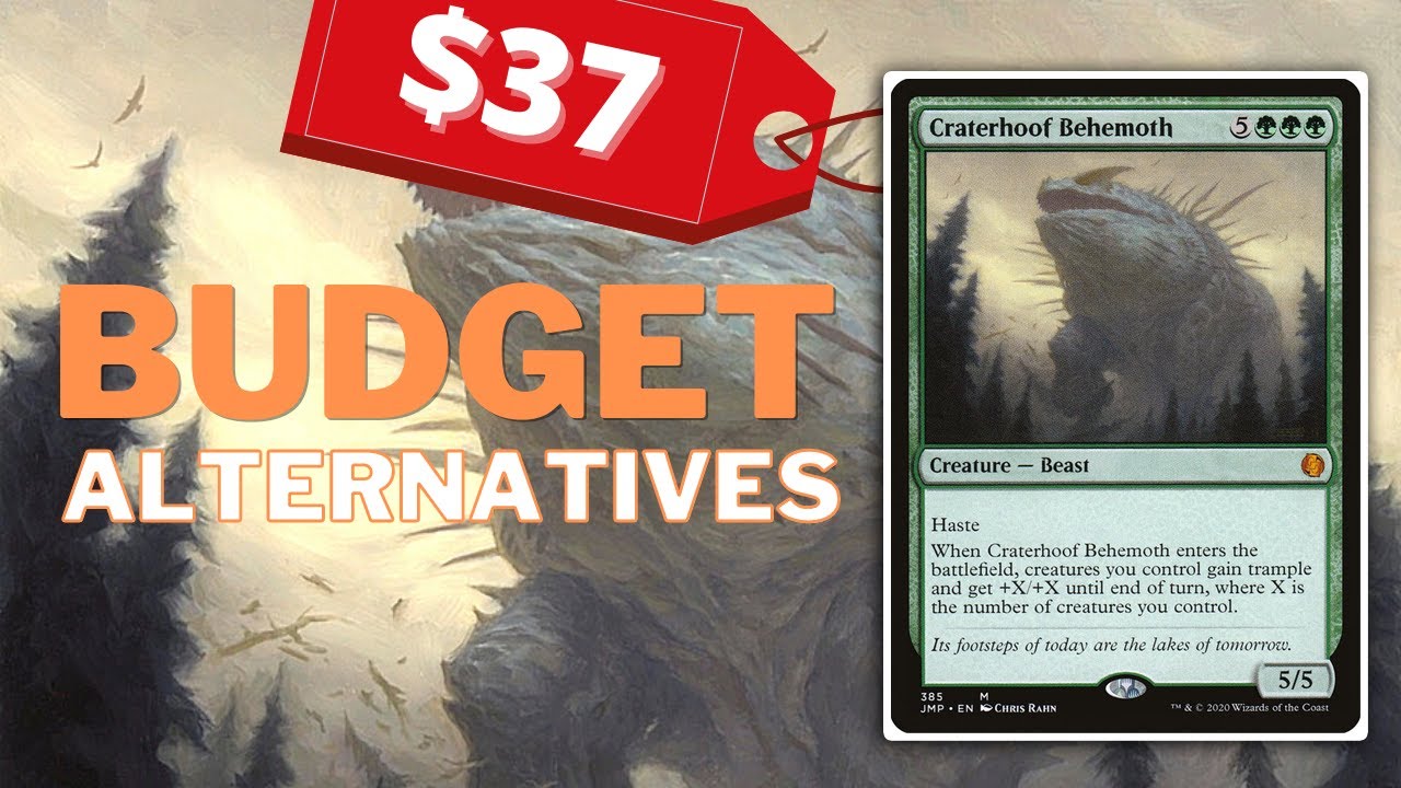 Budget Alternatives to Craterhoof Behemoth | EDH | triplemangothreat