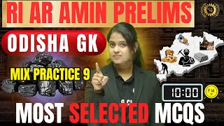 ODISHA GK | MIX PRACTICE | Part - 9 | PEO |SI | RI |ARI |Amin BY-Sudipta ma'am