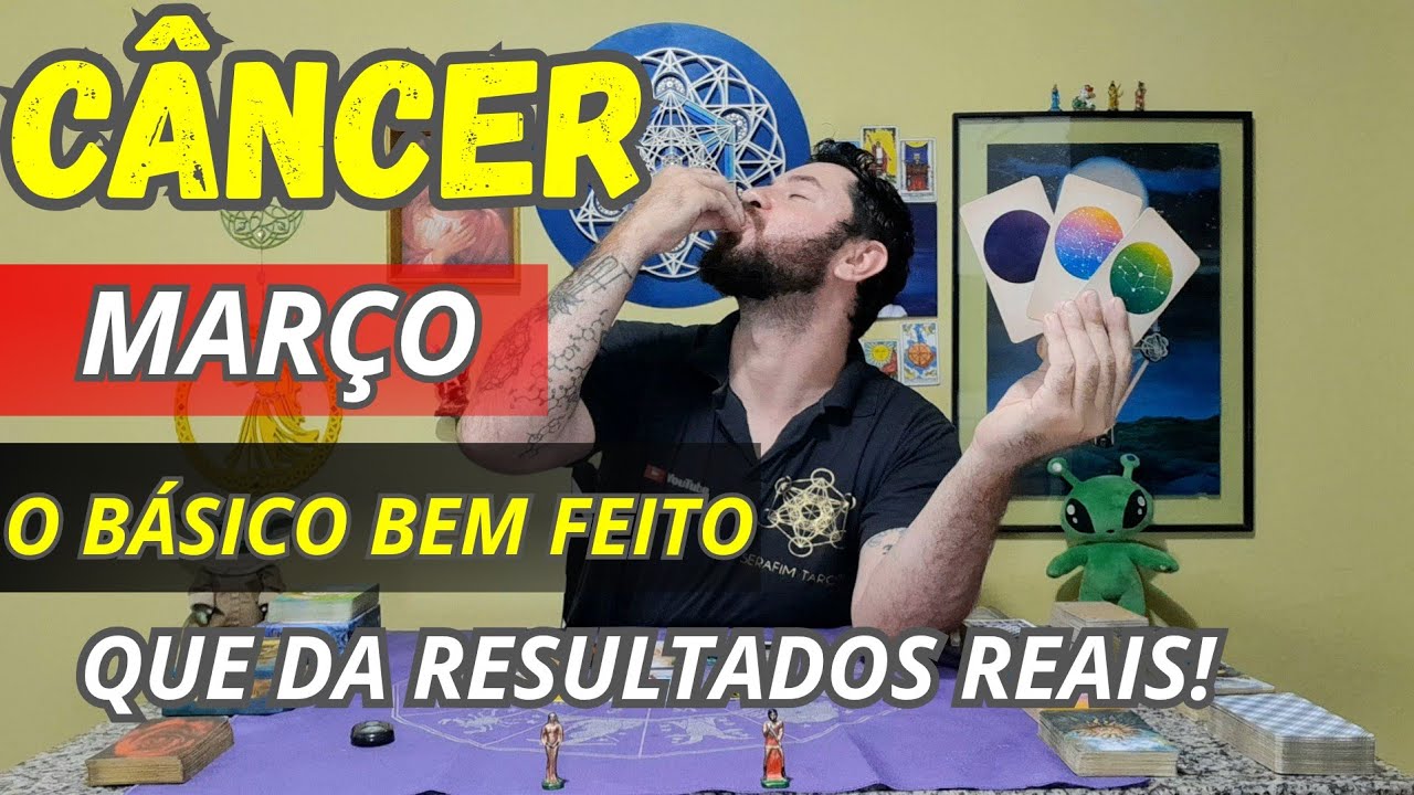 CÂNCER♋O BÁSICO BEM FEITO, É O SEGREDO DA CONQUISTA EM MARÇO E MAIS EFICIENTE DO QUE FORMULA MAGICA!