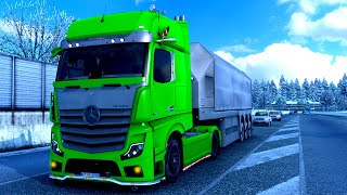 [ETS2 v1.46] Delivery in the Mercedes Benz New Actros 2019 | ETS2 MODS.