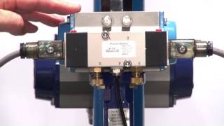 Series END - 5 way 2 position namur solenoid valve (bi stable)