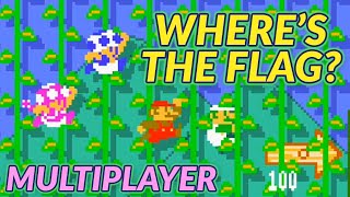 Find The Hidden Flagpole (Mario Maker 2 Multiplayer Versus)