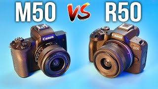 Canon M50 Mark ii vs Canon R50  Which is Better?