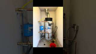 Installing a MASSIVE 100-Gallon Commercial Water Heater! 🔥