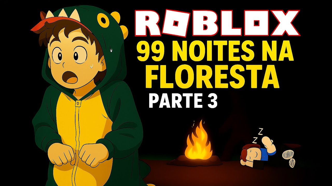 ROBLOX 99 NOITES NA FLORESTA TÁ FICANDO LOUCO!!! Parte 3 🌲🌲🌲 - YouTube