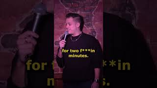I don’t handle criticism well 😬 #standup #comedy #crowdwork #heckler #standupcomedy #funny #jokes