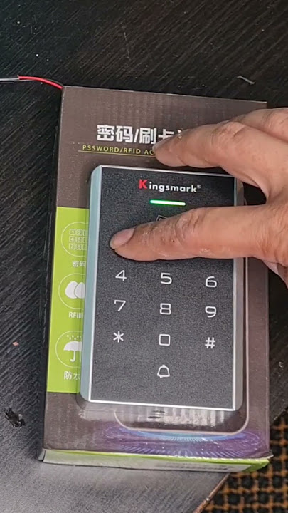 Step to Change Door Access Keypad Password Model Kingsmark