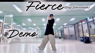 Fierce Line Dance (Easy Intermediate) | Demo | 피어스 라인댄스 | 구자림라인댄스