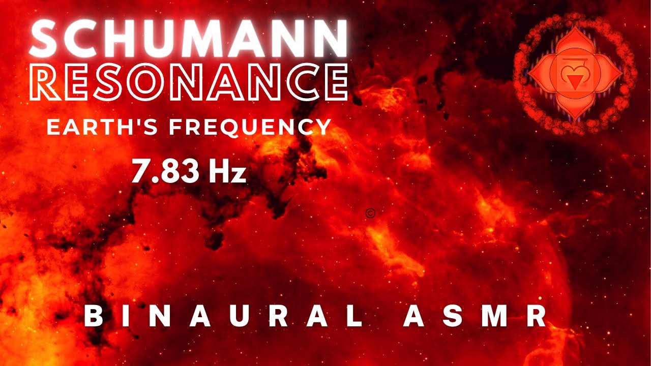 Schumann Resonance | Root Chakra Healing Sound Bath + Binaural Beats | Theta Waves Binaural ASMR