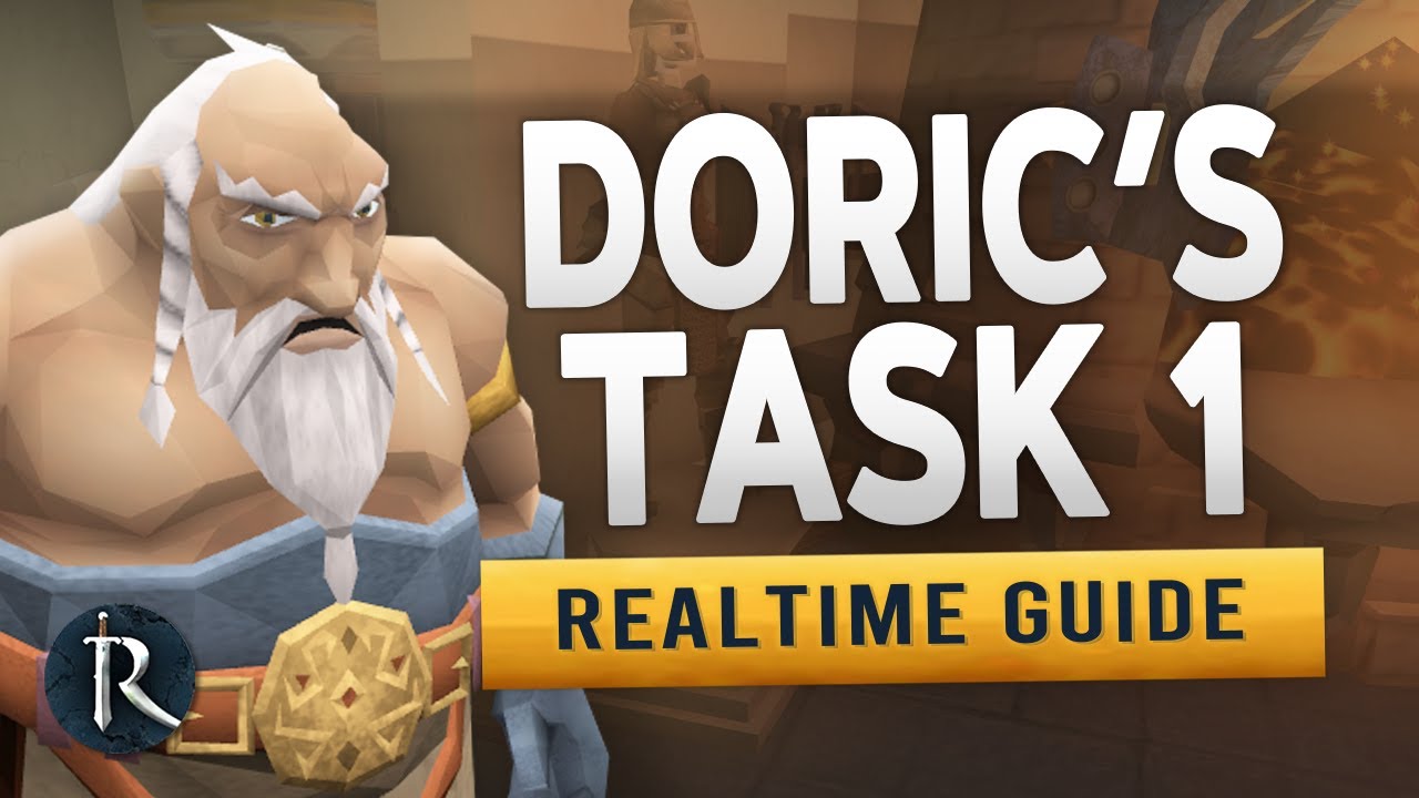 [RS3] Doric's Task 1 – Realtime Miniquest Guide *OUTDATED*