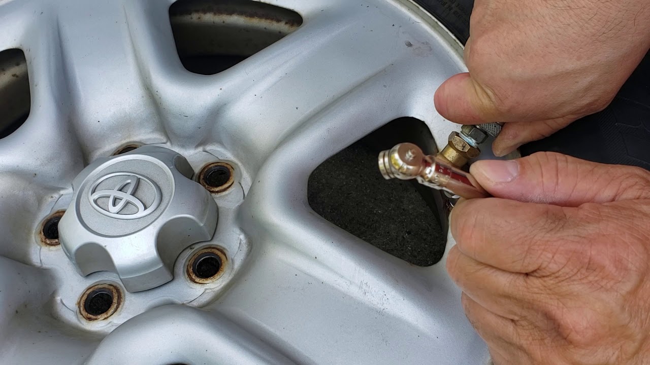 COMMENT RÉPARER LA VALVE D'UN CAPTEUR DE PRESSION. TPMS REPAIR] 