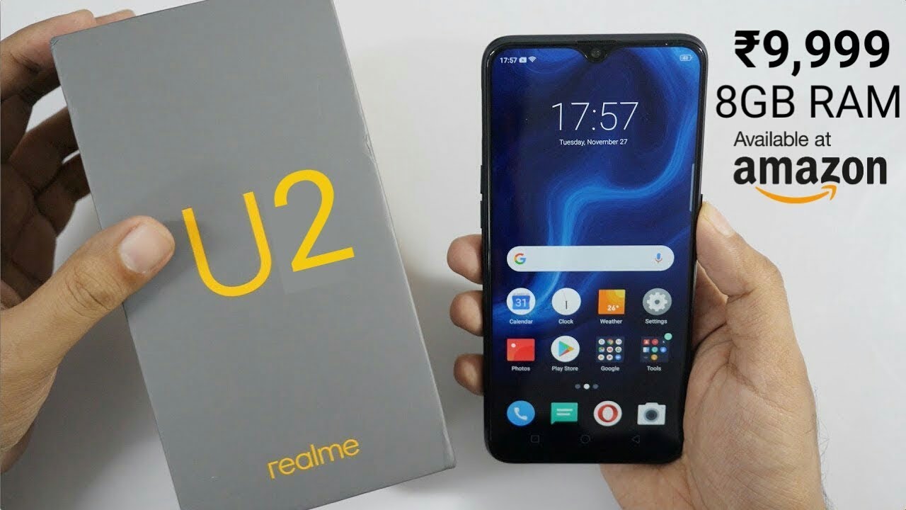 Realme U2 - 46 MP Camera, 5G, Android 9.0 Pie, Price And Specs