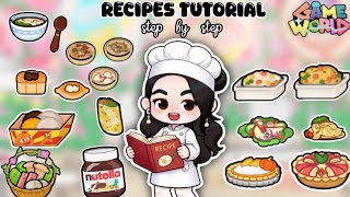 PART 2 !! NEW DELICIOUS RECIPES 😋 TUTORIAL AMD LOCATION PART 2 OF GAME WORLD LIFE STORY  screenshot 1