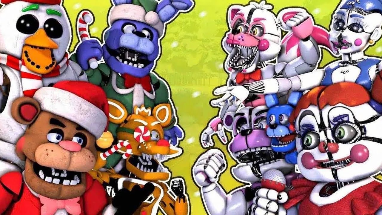 [SFM FNaF] Christmas Originals vs Sister Location