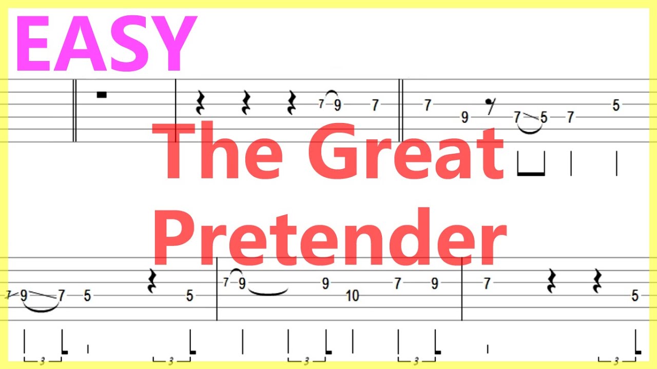 Freddie Mercury The Great Pretender Testo