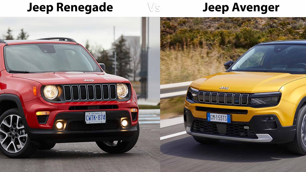 Jeep Avenger Vs Renegade: Ultimate SUV Showdown