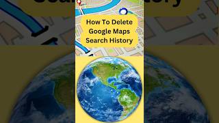 How To Delete Search History on Google Maps #shorts #googlemaps