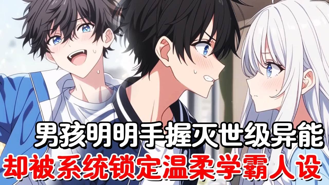 我明明手握灭世级异能，却被系统强制安了个温柔学霸的人设，直到老妈带回家一个可爱萝莉，系统突然解除了对我的限制！#小说推荐 #動漫 #二次元#漫画解说#一口气看全集