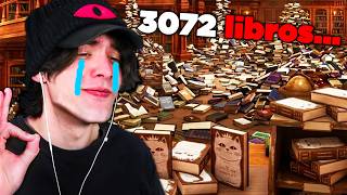 I Was Forced to Organize 3,072 Books One by One...