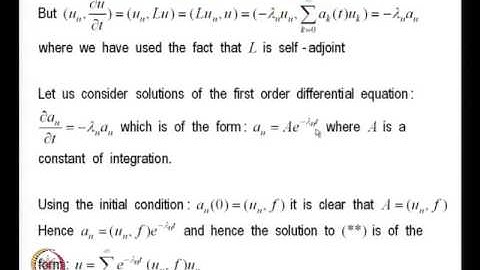 Mod-01 Lec-21 Eigenfunction Solutions for the Wave Equation