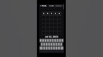 Wordle #763 - Jul 22, 2023 #wordle #game #weaver #wordgame #shorts #apuzzleenthusiast