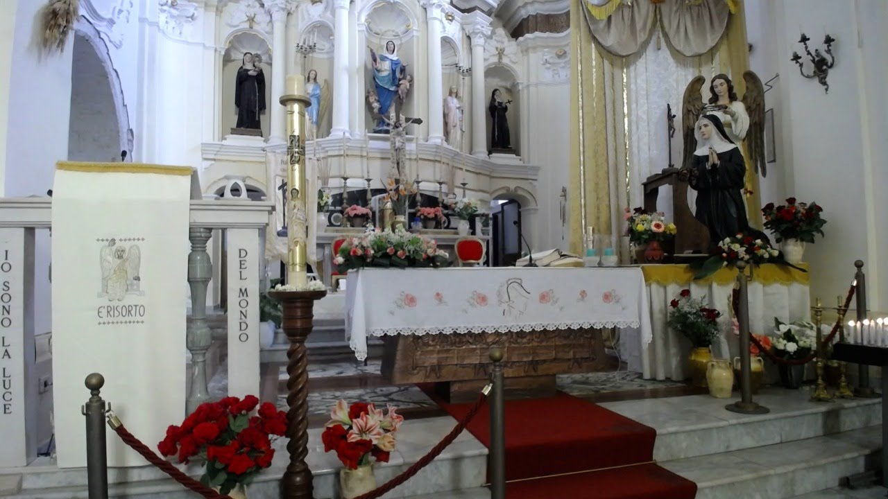 vigilia santa Rita vespro rosario Messa