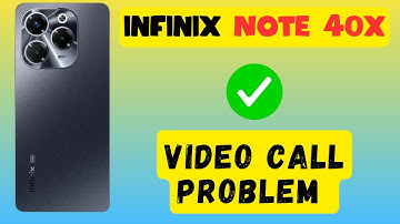 Video call problem infinix Note 40x || How to solve video call issues || Video call not working